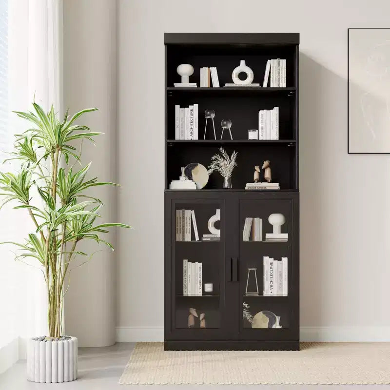 Glass Door Locker | Stylish, Elegant. Large Storage Capacity, Practical And Beautiful. Keeps Home Tidy.