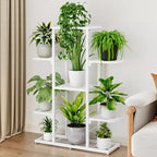 Portavasi da Interno, Portavasi a Ripiani - per Amanti delle Piante e Appassionati del Fai da Te, Perfetto per Soggiorno, Balcone e Giardino - Organizzazione Generale