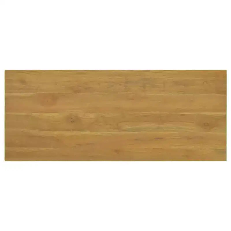 Mobiletto da Bagno in Teak Naturale Legno Massello di Teak