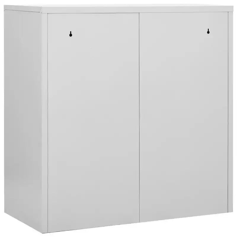 Armadietto Metallico, Organizzatore Sicuro in Acciaio per Scuole, Uffici, Grigio e Blu, Montaggio Facile Richiesto, 5pz